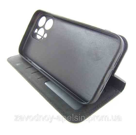 Чехол книжка iPhone 15 Pro Max Защита камеры (черный) Одесса