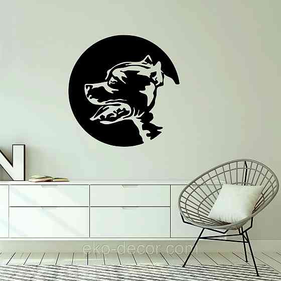 Декоративне настінне Панно «Стафф», Декор на стіну 70*70 см, Чорний Київ