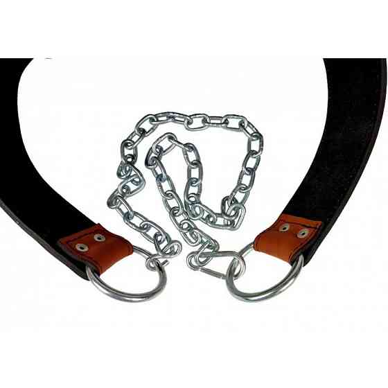 Пояс для обтяжень EasyFit EF-DBC-200-BR шкіра, до 200 кг, коричневий Вінниця