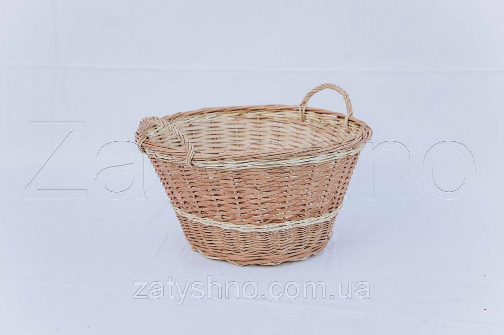 Плетеная корзинка | корзинки з лози декоративні | корзинка из лозы Киев - изображение 3