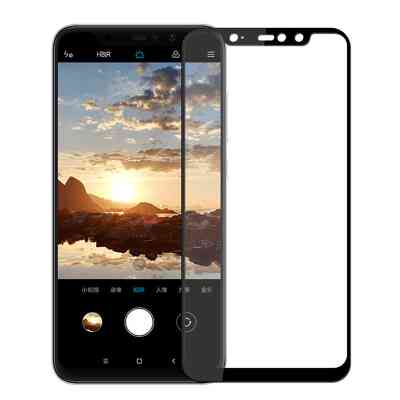 Скло захисне PowerPlant Full screen Xiaomi Redmi Note 6 Pro, Black (GL605965) Вінниця
