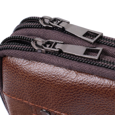 Сумка Vintage З натуральної шкіри Коричнева (22738) Вінниця - фото 12