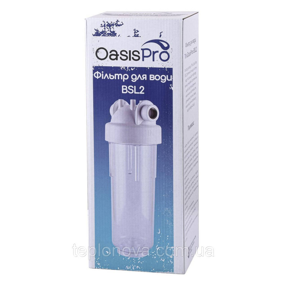 Фильтр-колба 2-х комп. + Коробка, БЕЗ картриджа OasisPro BSL2, 1/2″ Черновцы - изображение 10