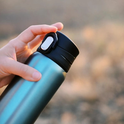 Термокружка Tribe Motion 0,45 л aqua (T-DD-0015-aqua) Вінниця - фото 7