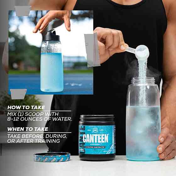 Ізотонік Redcon1 Canteen 375 г, Blue Freeze Луцьк