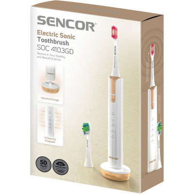 Електрична зубна щітка Sencor SOC 4103GD (SOC4103GD) Вінниця - фото 4