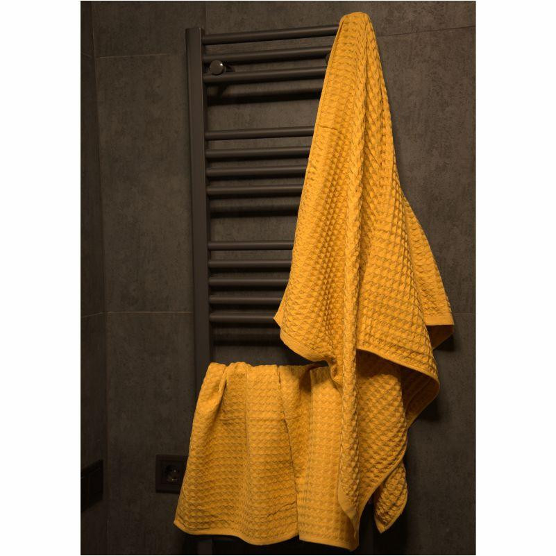 Набір вафельних рушників Lovely Svi 3 в 1: 70 на 140 см, 2 шт. — 34 на 72 см — Жовтий (110826) Київ - фото 3