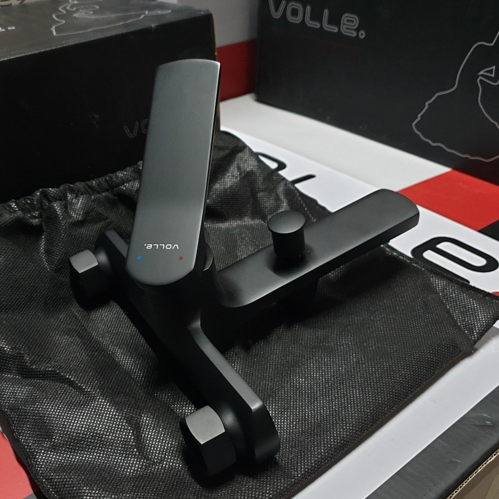 Смеситель для ванны VOLLE SOLO de la noche черный 1510.031004 Киев - изображение 4