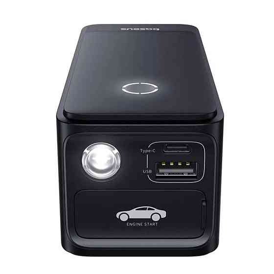 Автомобільний пуско-зарядний пристрій Baseus Super Energy Alpha Series Jump Starter 600A Cosmic Black (C00259200121-00) Киев