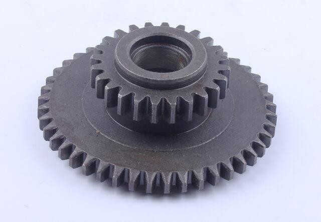 Шестерня вала вторичного сдвоенная (задней/2 передач) Z-44/24 мотоблок мотоблок 168F-мотоблок 170F Мукачево - изображение 1