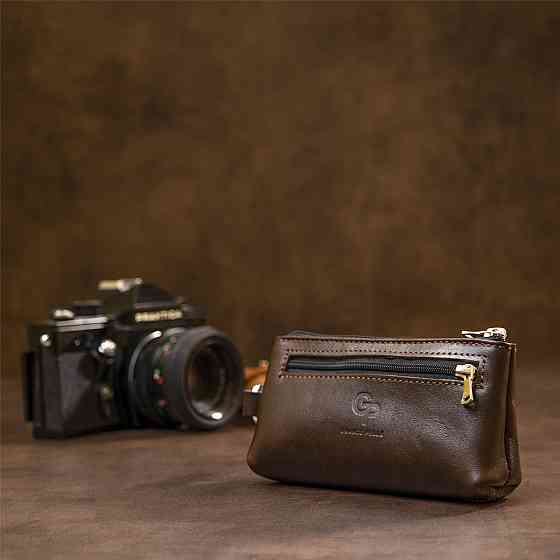 Кожаная ключница Коричневый (GRANDE PELLE) Киев