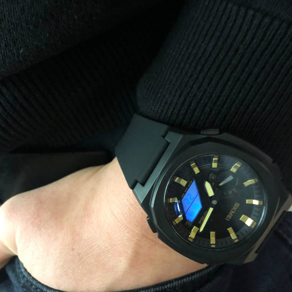 Стильные статусные мужские наручные часы стрелочные SKMEI, Наручные мужские часы стильные деловые FE-17 Львов - изображение 12