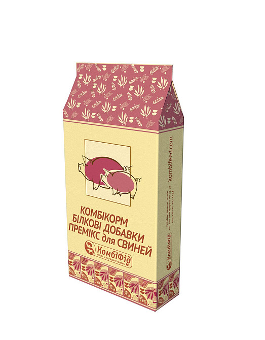 Готовий комбікорм Комбі фінішер 25 кг для поросят до 120 кг 100%, КомбіФід Вінниця - фото 1