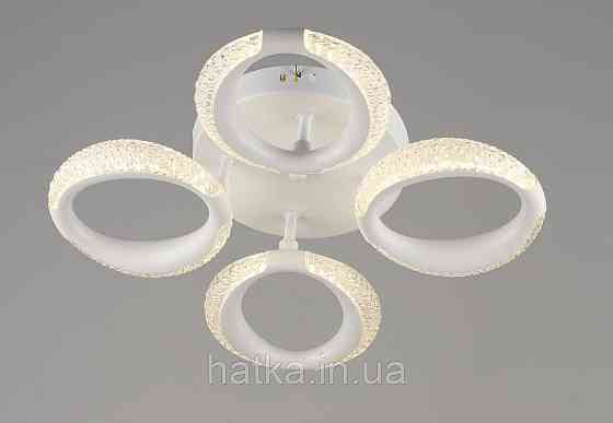 Люстра світлодіодна акрилова Sirius B YH1303/4 WT 24W Київ