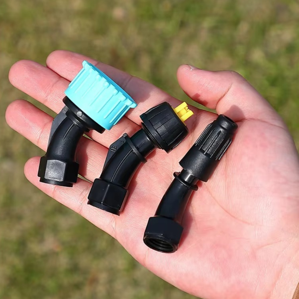 Ручний обприскувач акумуляторний на 8 літрів наплічний портативний для саду і городу садовий пластиковий блакитний Кам'янець-Подільський - фото 8