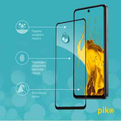 Скло захисне Piko Full Glue Tecno Spark 20 Black (1283126589010) Вінниця