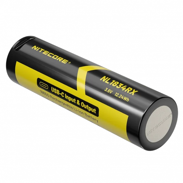 Аккумулятор 21700 + Power Bank Nitecore NL2150RX 5000mAh 8А 3.6V (Черно-желтый) Винница - изображение 3