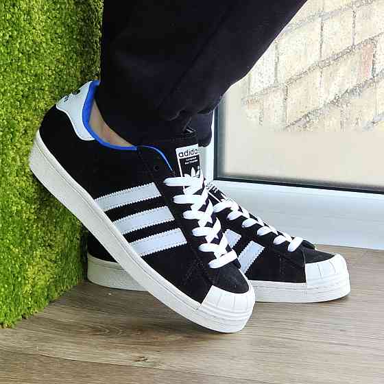 Чоловічі Кросівки Adidas Чорні Кеди Адідас (розміри: 41,42,43,44,45) Відеовідвідвід Дніпро