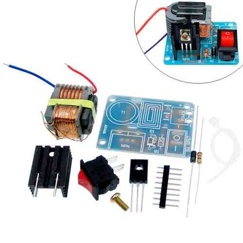 Генератор высокого напряжения 3.7В на 15кВ СОБЕРИ САМ DIY трансформатор Винница