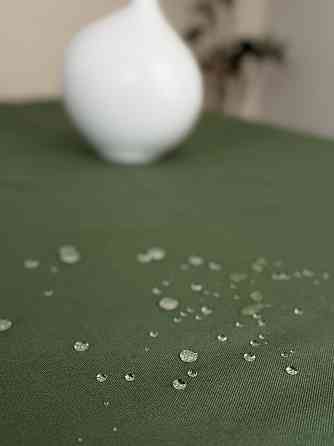 Ecotton Скатертина столова Ecotton DUCK 170х200 см водовідштовхуюча однотонна зеленого оливково Коломия