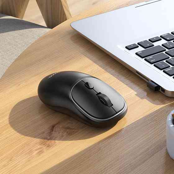 Миша Hoco GM25 Royal dual-mode business wireless mouse Dark Night Black (6942007608527 ) Київ