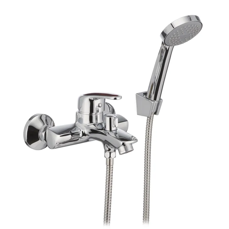 Змішувач для ванни Cron Magic 009 з червоною ручкою (CR0126) Харків - фото 1