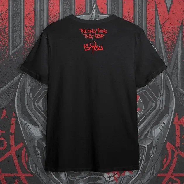 Футболка для подростка мальчика с принтом Doom Doomguy Размер 160 Anime11043 Днепр - изображение 4