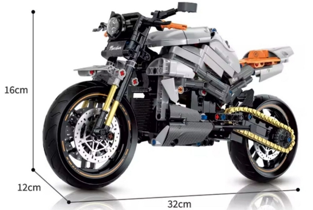 Конструктор мотоцикл 642 шт. блоків Лего. Харків - фото 4