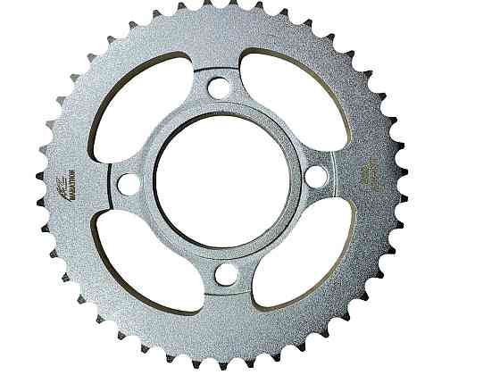 Звезда трансмиссии (задняя) Zongshen FT200 428-43T (PCD=4*90mm, HUB=64mm, Pilot Hole dia=10,5mm)  ST Мукачево