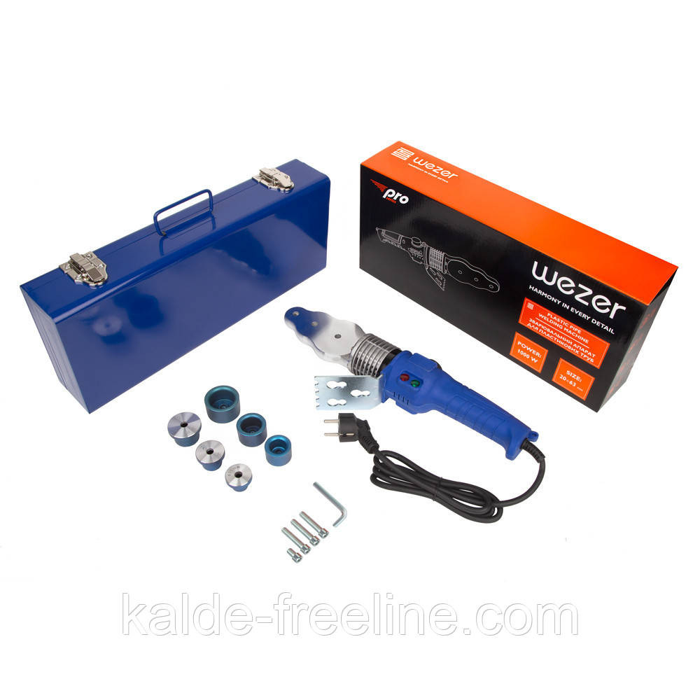 Паяльник для труб WEZER PRO810, 20-32 мм, 1000 Вт Харків - фото 4