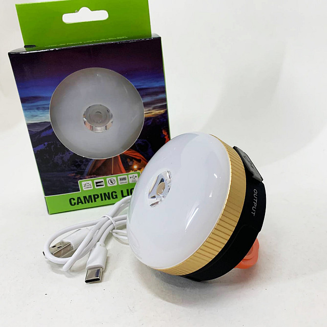 Светодиодный кемпинговый фонарь YD-7-7SMD с функцией Power Bank белый красный свет ET-91 Львов - изображение 3