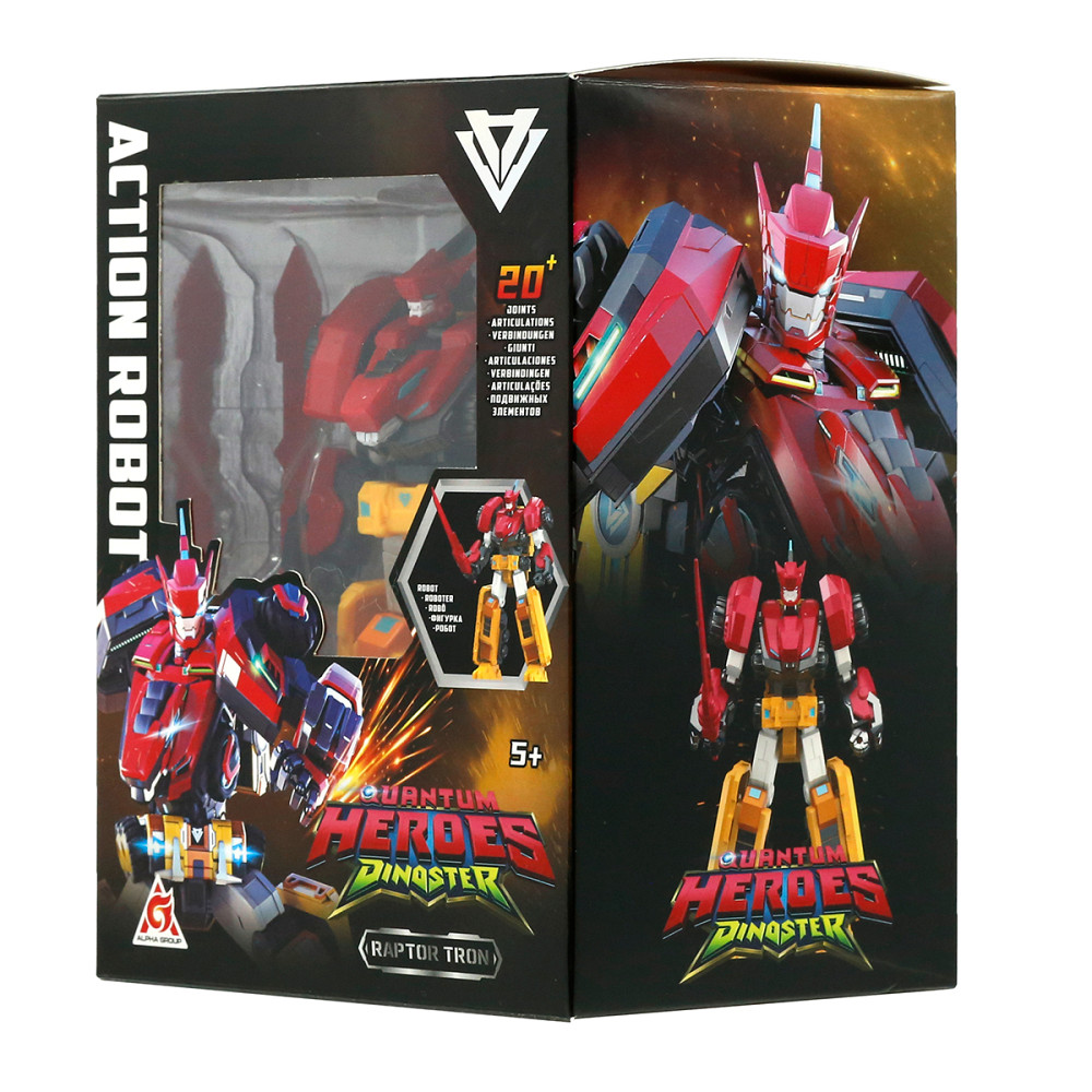 Фігурка Dinoster - Раптор Трон (12,7 см, з аксес.) Дніпро - фото 4