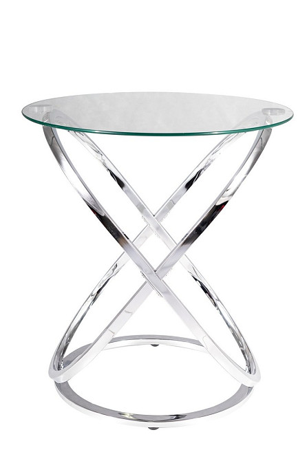 Журнальний столик EOS C прозорий/хром д.50 Київ - фото 1