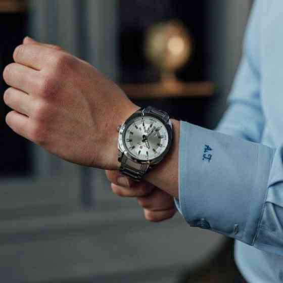 Годинник чоловічий наручний Naviforce Rocket (Сріблястий) Вінниця