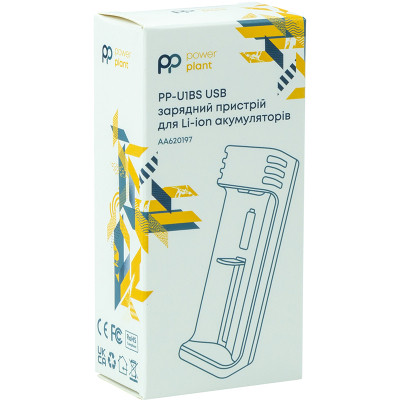 Зарядное устройство для аккумуляторов PowerPlant PP-U1BS (Li-ion / input DC 5V/2A) (AA620197) Винница - изображение 5