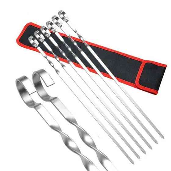 Набор шампуров 10 шт в чехле, нержавеющая сталь GRILLI 777136 Код: 012300 Ровно