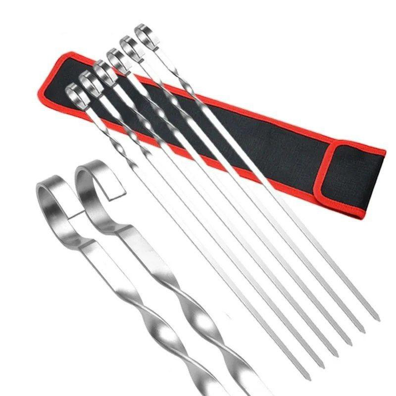 Набор шампуров 10 шт в чехле, нержавеющая сталь GRILLI 777136 Код: 012300 Ровно - изображение 2
