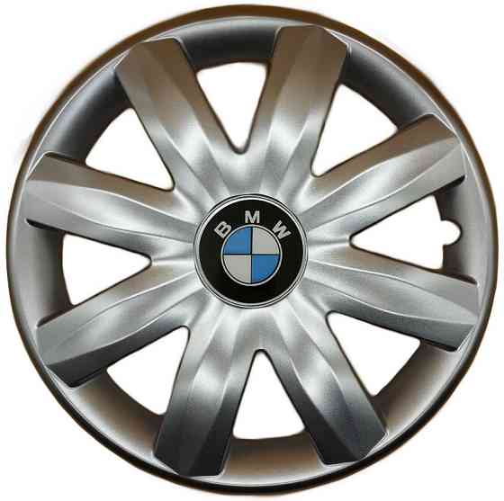 Автомобильные модельные колпаки R14 BMW 221 4шт, SJS, серебряные Киев