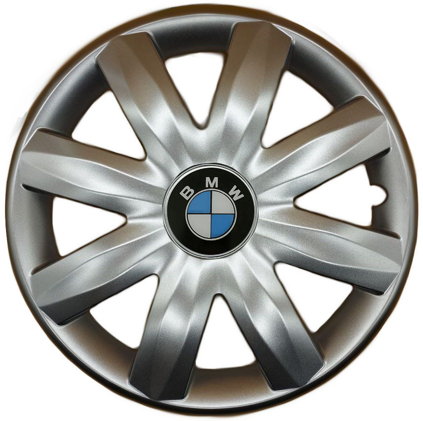 Автомобильные модельные колпаки R14 BMW 221 4шт, SJS, серебряные Киев - изображение 1