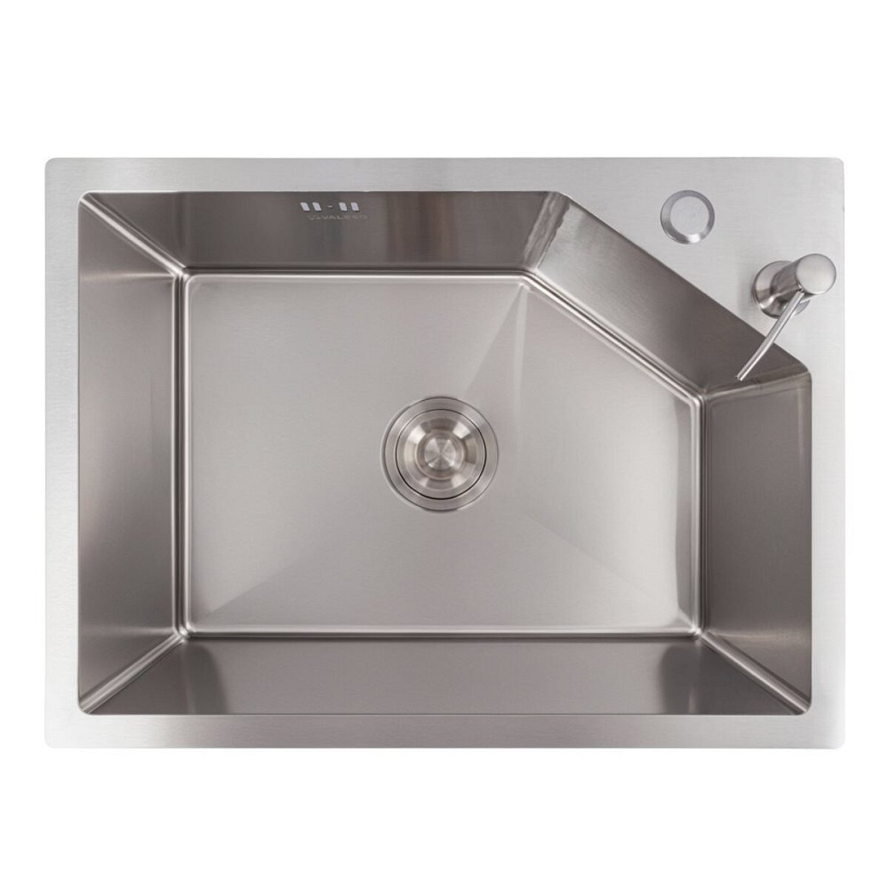 Кухонна мийка нержавійка VALESO Handmade 58*43B (3,0/0.8) Коломыя - изображение 1