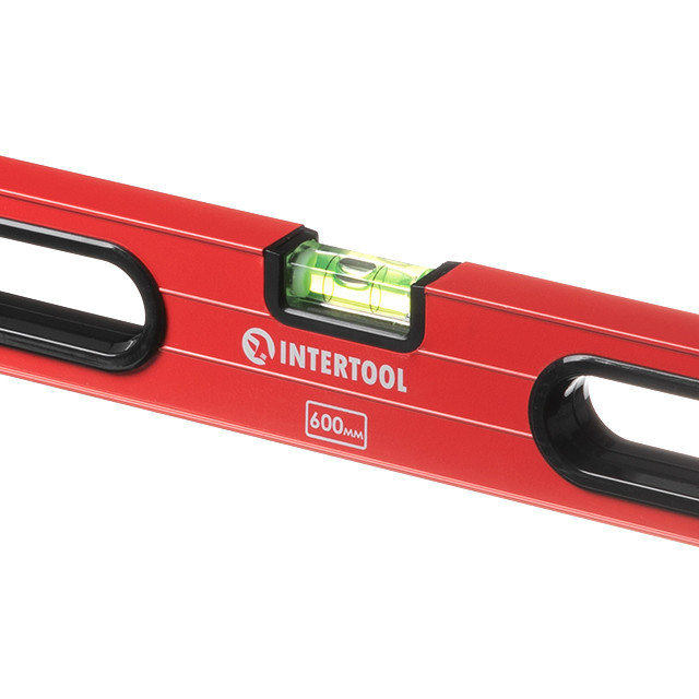 Рівень будівельний, 600 мм, 3 капсули INTERTOOL MT-1106 Київ - фото 5