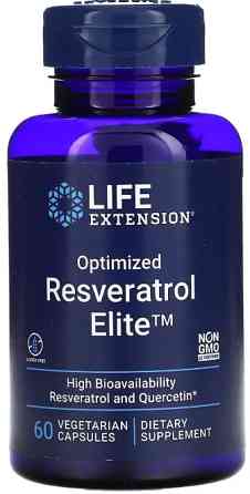 Ресвератрол Life Extension Optimized Resveratrol Elite 60 вег капс Київ