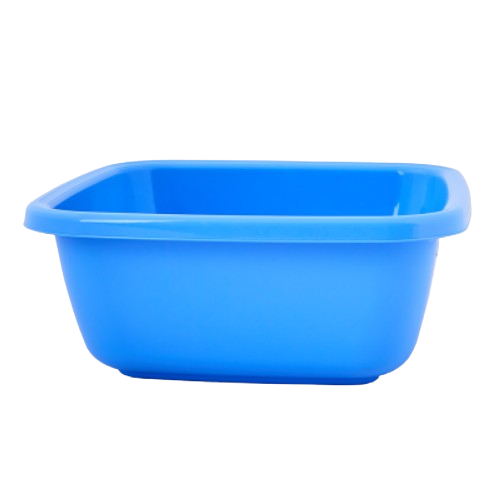 Таз 14л квадратний блакитний Алеана Житомир - фото 1