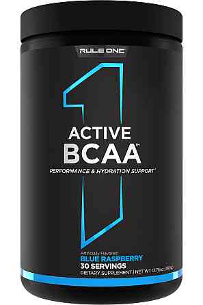 Комплекс аминокислот Rule One Active BCAA 390 г, Blue Raspberry Луцк