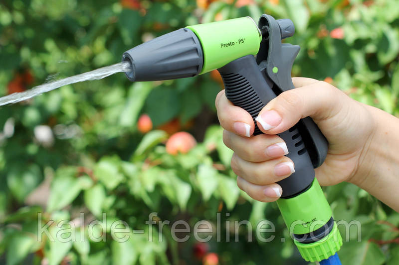Пістолет для поливу пластиковий Presto-PS насадка на шланг (7208G) Харьков - изображение 3
