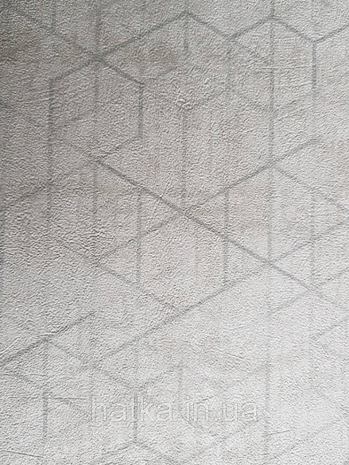 Шпалери флізелінові Decoprint Essentials EE22553 геометричні фігури, трикутники смуги ромби сірі бежеві Київ - фото 3