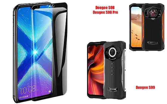 Защитное стекло NeoGlass для Doogee S98, S98 Pro, S99 – ультрапрозрачное и устойчивое Киев