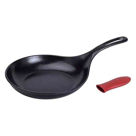 Сковорода чавунна з силіконовою ручкою Ø24,5 см Київ