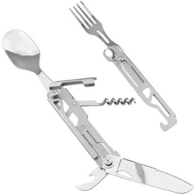 Набір туристичного посуду Tribe Multi Set сталевий (T-FC-0035-metal) Вінниця