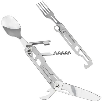 Набір туристичного посуду Tribe Multi Set сталевий (T-FC-0035-metal) Вінниця - фото 1